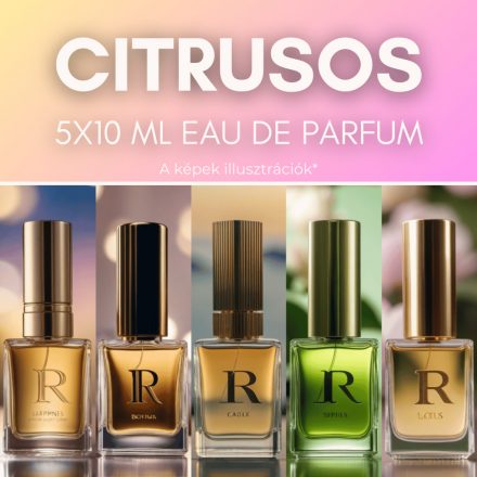 Citrusos - 5x10 ml Eau de Parfum - női